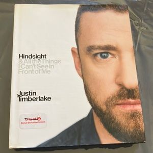Hindsight Justin Timberlake hardcover book